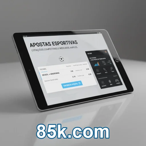 Atendimento rápido no celular da plataforma 85k.com