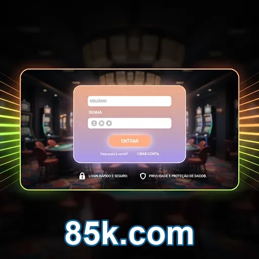 Ajuda oficial para acessar e usar conta no 85k.com